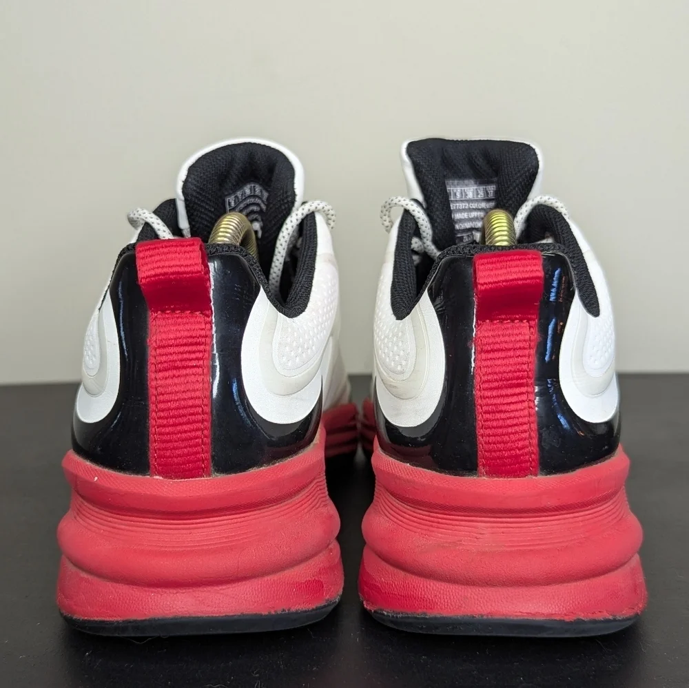 Skechers Ashley Park Street Glam Point the Way Sneakers‎ White Black Red Size 8